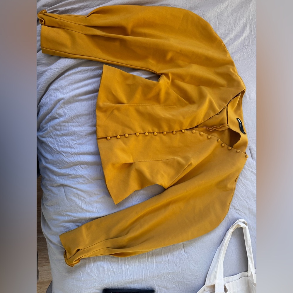 Ina Camel Button-Up Shirt